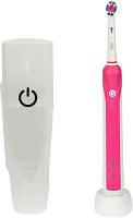 Электрическая зубная щетка Oral-B Pro 750 Limited Edition насадки для щётки: 1шт, цвет:розовый
