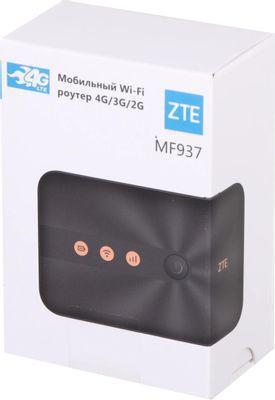 Модем ZTE MF937 2G/3G/4G, внешний, черный [mf937ru] - фото 3 - id-p226759326