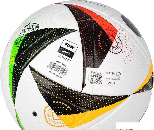 Футбольный мяч Adidas Fussballliebe League Box EURO 24 (5 размер) - фото 4 - id-p226806405