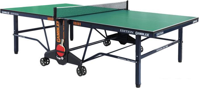 Теннисный стол Gambler Edition Indoor GTS-2 (зеленый) - фото 1 - id-p227134046