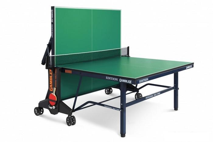 Теннисный стол Gambler Edition Indoor GTS-2 (зеленый) - фото 2 - id-p227134046
