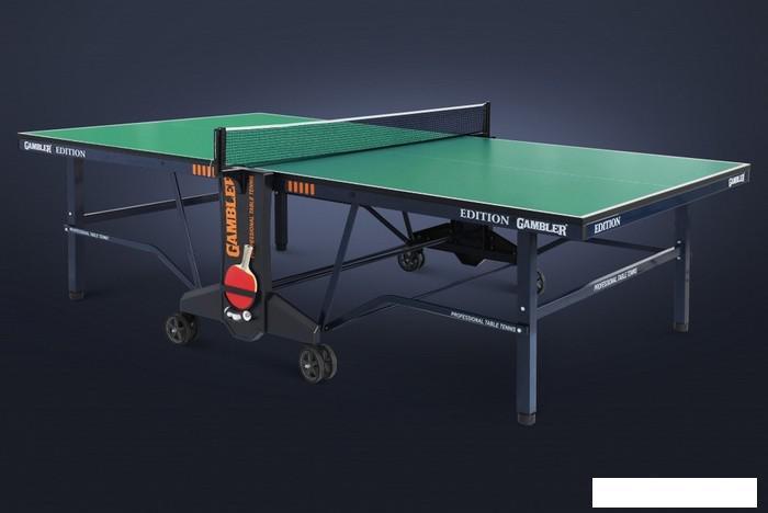 Теннисный стол Gambler Edition Indoor GTS-2 (зеленый) - фото 4 - id-p227134046