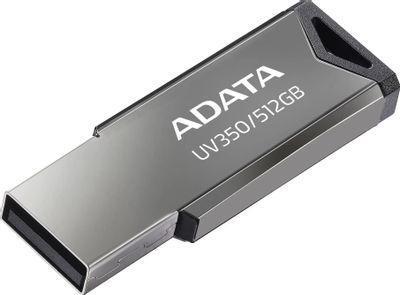 Флешка USB A-Data UV350 512ГБ, USB3.0, серебристый [auv350-512g-rbk] - фото 3 - id-p227165559