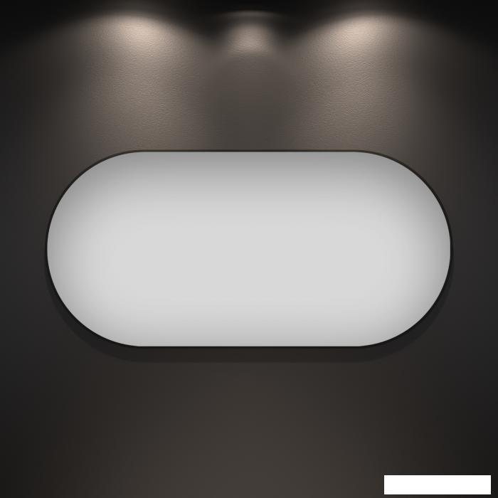 Овальное зеркало Wellsee 7 Rays' Spectrum 172201840 (100*50 см, черный контур) - фото 1 - id-p227247100