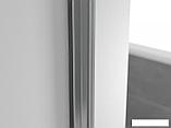 Квадратное душевое ограждение с распашной наружу дверью 10011101R, 90*90*200 см (прозрачное 8 мм стекло, фото 9