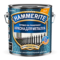 Краска HAMMERITE молотк. 2л черная RAL9005