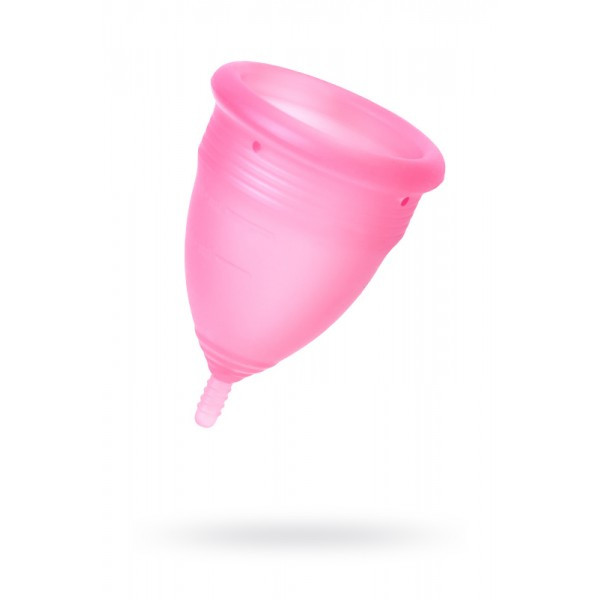 Гигиеническая менструальная чаша Eromantica, силикон, фиолетовая, L - фото 1 - id-p227324259