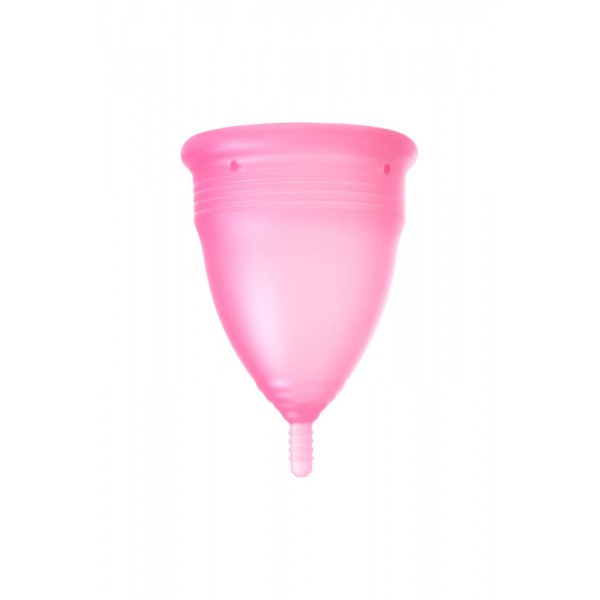 Гигиеническая менструальная чаша Eromantica, силикон, фиолетовая, L - фото 2 - id-p227324259