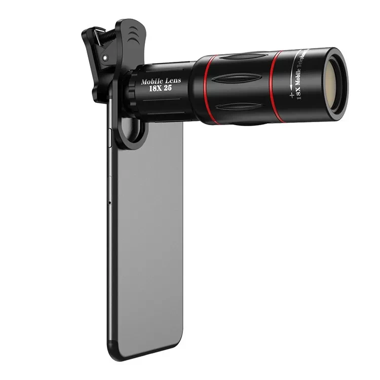Комплект объективов Apexel 18x Telephoto 5-in-1 Kit для смартфона - фото 2 - id-p226744318