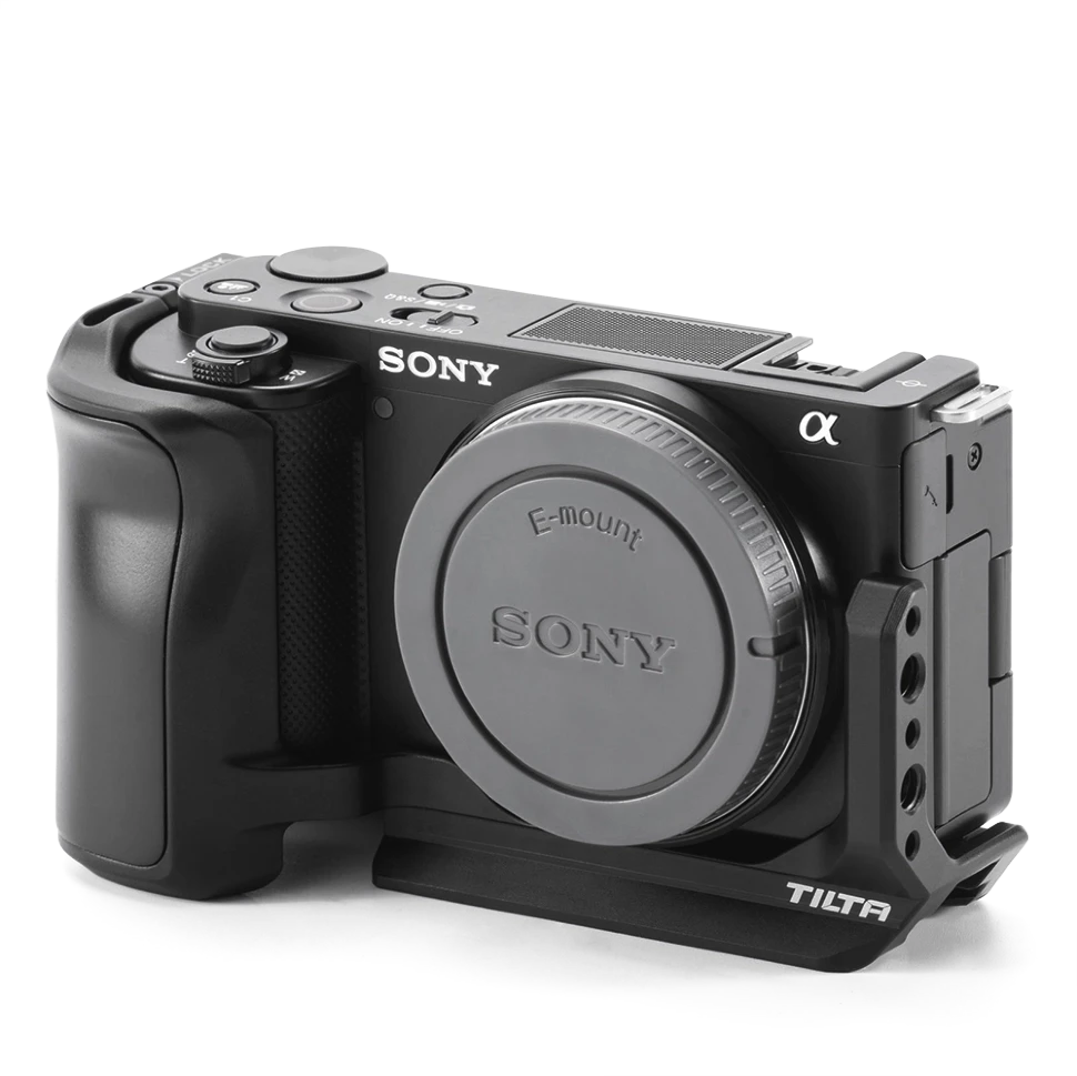 L-площадка Tilta для Sony ZV-E10 Чёрная - фото 1 - id-p226761983