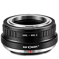 Адаптер K&F Concept для объектива M42 на Nikon Z