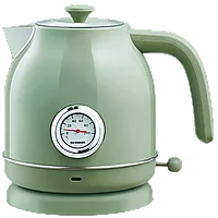 Чайник Qcooker Retro Electric Kettle 1.7L Зелёный