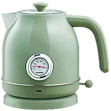 Чайник Qcooker Retro Electric Kettle 1.7L Зелёный
