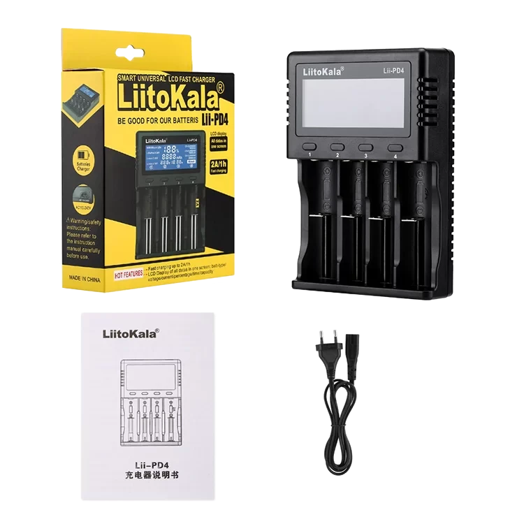 Зарядное устройство LiitoKala Lii-PD4 - фото 5 - id-p226741423