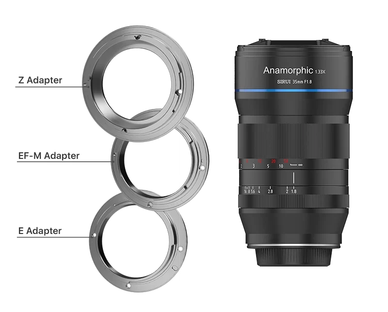 Адаптер Sirui для 35mm Anamorphic (E mount) - фото 2 - id-p226744656