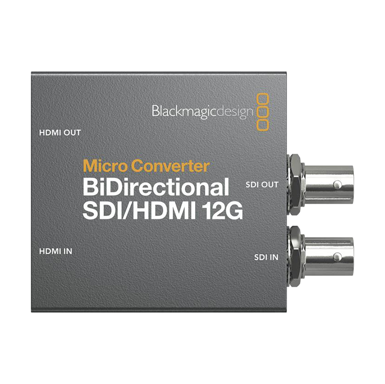 Микро конвертер Blackmagic Micro Converter BiDirectional SDI - HDMI 12G wPSU - фото 2 - id-p226743042