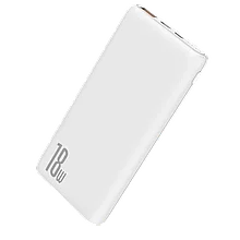 Внешний аккумулятор Baseus Bipow PD+QC 10000mAh 18W Белый