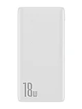 Внешний аккумулятор Baseus Bipow PD+QC 10000mAh 18W Белый, фото 2