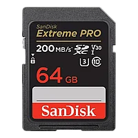 Карта памяти SanDisk Extreme PRO SDXC 64Gb UHS-I Class 10 V30