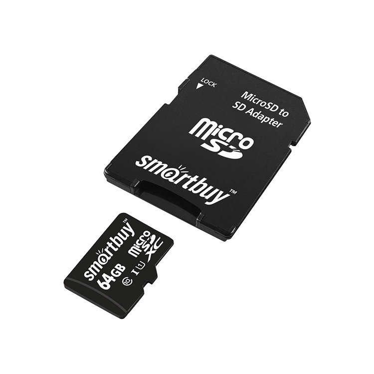 Карта памяти SmartBuy MicroSDXC 64 Гб Class 10 - фото 2 - id-p226761507