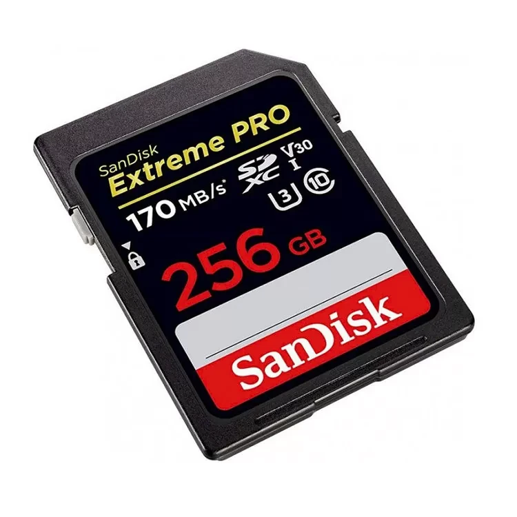 Карта памяти Sandisk Extreme Pro SDXC Card 256GB V30 UHS- I U3 - фото 2 - id-p226761526