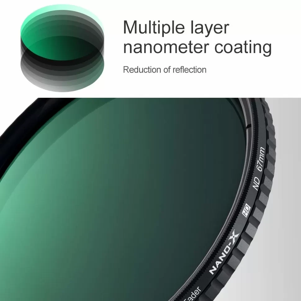 Светофильтр K&F Concept Nano-X ND2-32 67мм - фото 5 - id-p226745185