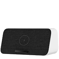Bluetooth колонка Xiaomi Mi с беспроводной зарядкой для смартфона Белая