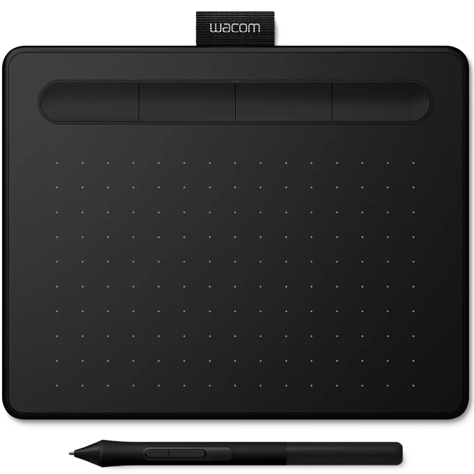 Графический планшет Wacom Intuos S Чёрный - фото 1 - id-p226742004