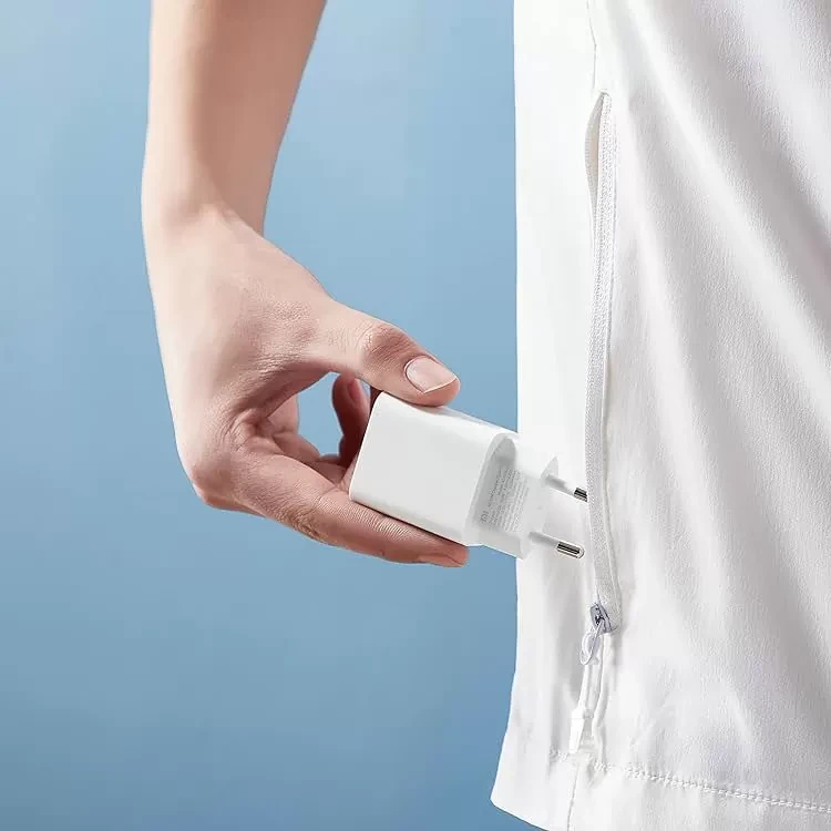 Сетевой адаптер Xiaomi Mi 20W Charger (Type-C) Белый - фото 4 - id-p226740647