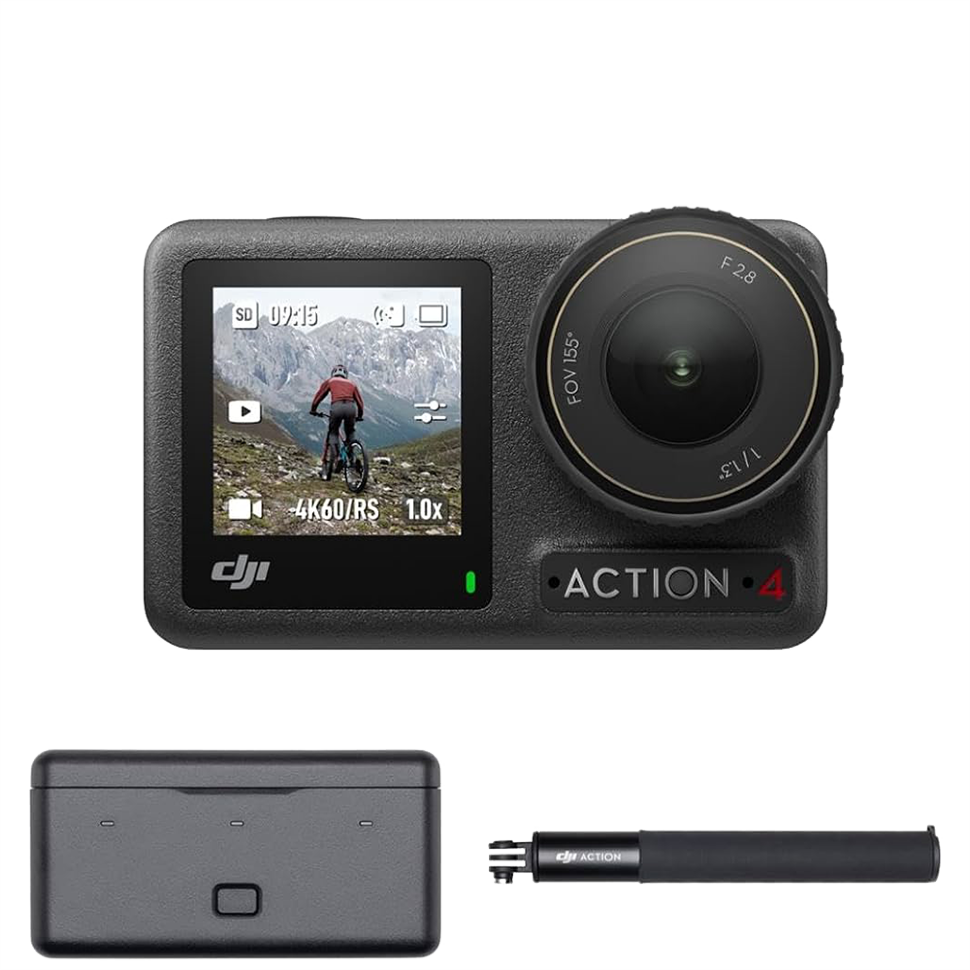 Экшн-камера DJI Osmo Action 4 Adventure Combo - фото 1 - id-p226743404
