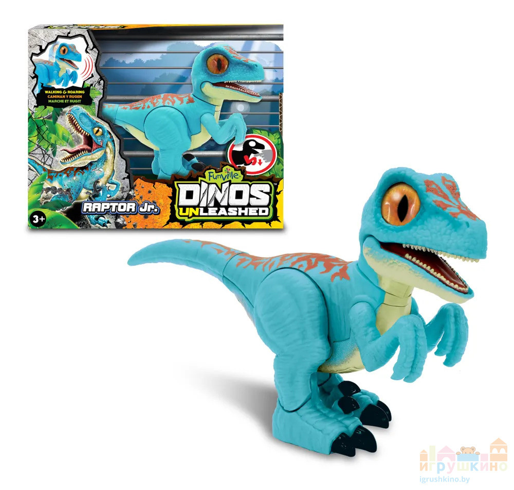 Игрушка Dino Uleashed динозавр Раптор со звуковыми эффектами и электромеха 31125FI - фото 1 - id-p227325693