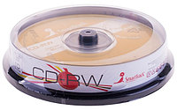 Компакт-диск CD-RW SmartTrack 4-12x, 10 шт., в тубе