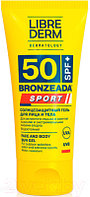 Гель солнцезащитный Librederm Bronzeada Sport Для лица и тела SPF50