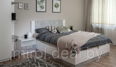 Двуспальная кровать Империал Аврора 160 с подъемным механизмом - фото 10 - id-p227327090