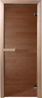 Стеклянная дверь для бани/сауны Doorwood 180х70