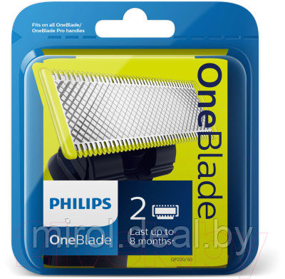 Набор лезвий для электробритвы Philips OneBlade QP220/50 - фото 6 - id-p227329118