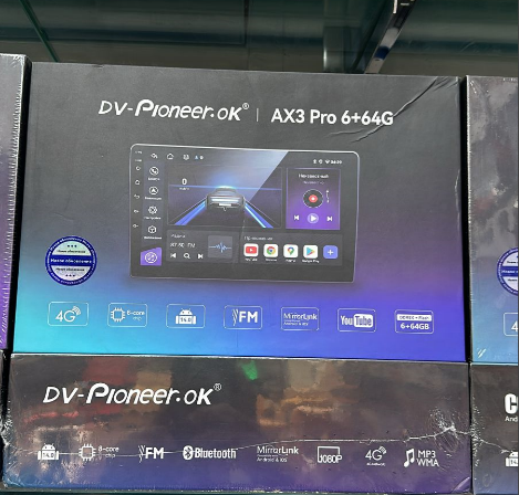 Автомагнитола 2 Din 9" Pioneer AX3 Pro 6+64Gb - фото 1 - id-p227332605