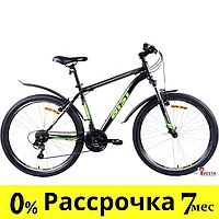 Велосипед Aist Quest 26 р.16 2022 (черный/зеленый)