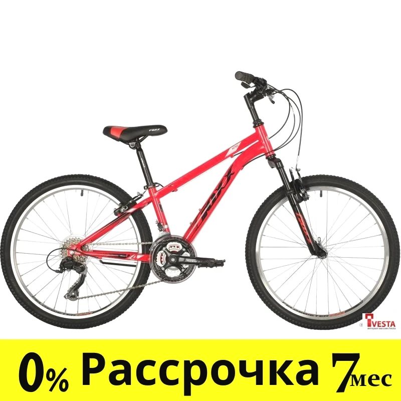 Велосипед Foxx Aztec 24 p.12 2022 (красный) - фото 1 - id-p224460059