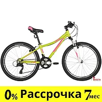 Велосипед Foxx Camellia 24 р.12 2021 (зеленый)