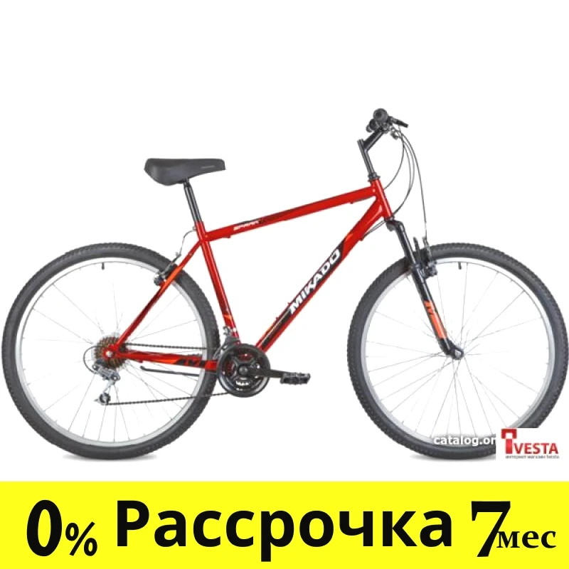 Велосипед Mikado Spark 3.0 29 р.20 2022 (красный) - фото 1 - id-p209259084