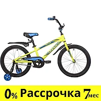 Велосипед NOVATRACK 18 quot; DODGER алюм., зелёный, тормоз нож, короткие крылья, защита цепи А-тип