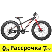 Велосипед NOVATRACK FATBIKE 24 SUV графитовый