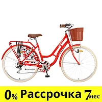 Велосипед Polar GRAZIA 26 6-скоростей (красный)