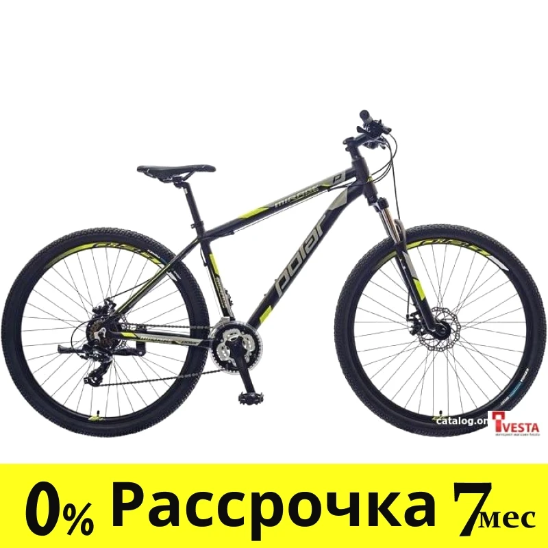 Велосипед Polar Mirage Sport XL (черный/желтый) - фото 1 - id-p218668046