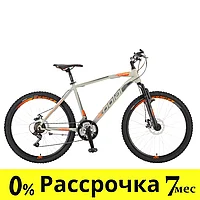Велосипед Polar WIZARD 2.0 (серебристый-оранжевый) размер XL