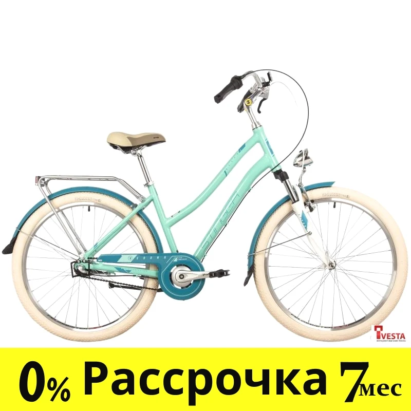 Велосипед Stinger Verona 26 р.17 2023 (зеленый) - фото 1 - id-p226820057