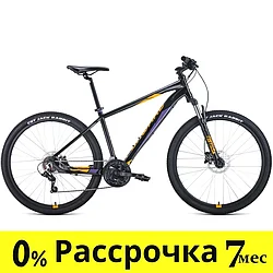 Горный велосипед хардтейл  Forward APACHE 27,5 3.0 disc (17 quot; рост) черный/оранжевый 2021 год