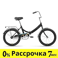 Складной велосипед складной Forward ARSENAL 20 1.0 (14 quot; рост) черный/оранжевый 2022 год (RBK22FW20525)