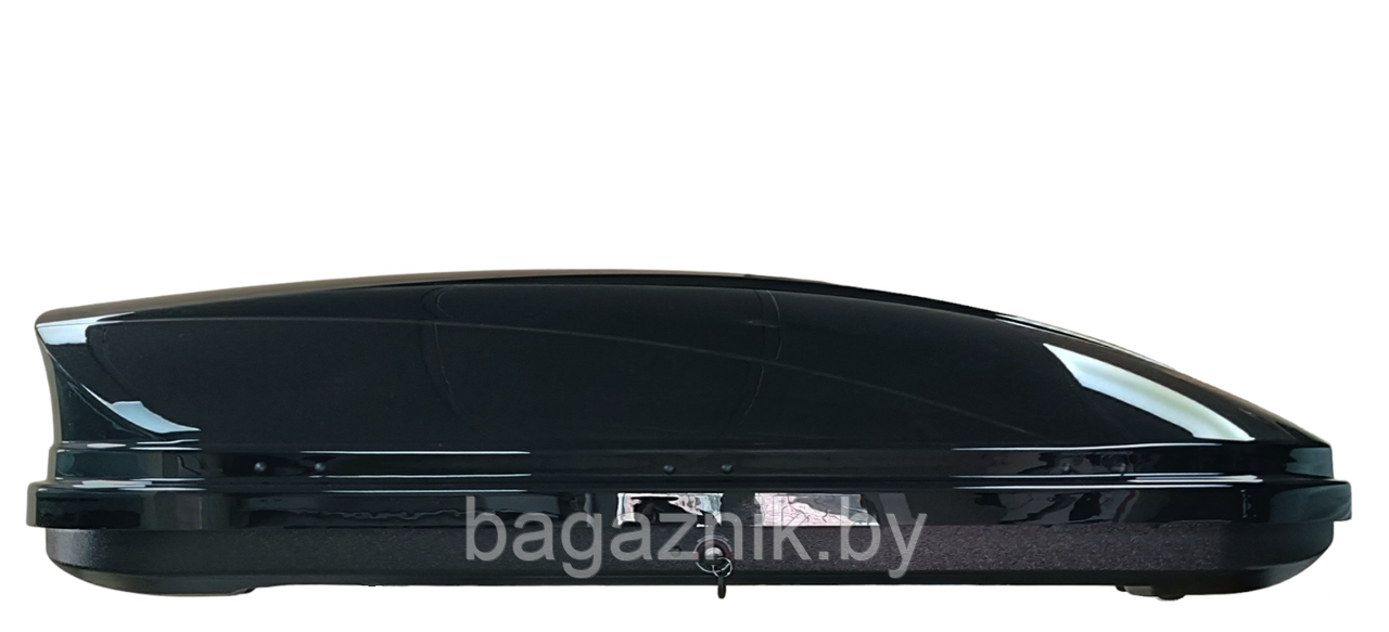 Автобокс Sotra HAZE 173х80х44см 470л двухсторонний, черный глянец - фото 1 - id-p188009982